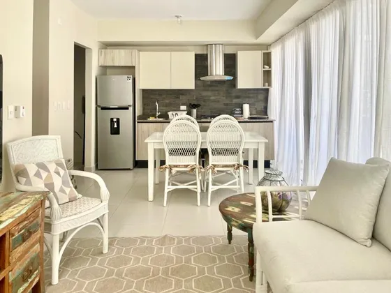 Alquilo Apartamento De 2 Habitaciones Amueblado En Naco - Nuevo