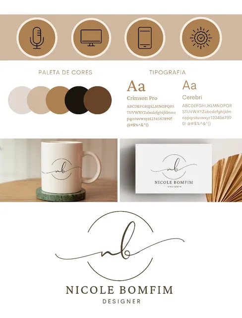 Kit Identidade Visual - Logo, Logotipo, Cartão De Visitas