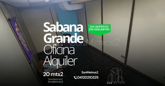 Oficina Alquiler Sabana Grande 20 Mts2 Sonmetros2