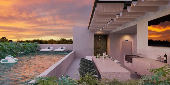  Departamento Cerca De Centro Maya Playa Del Carmen  