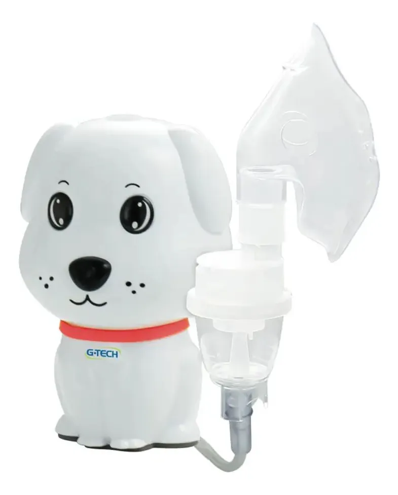 Inalador Nebulizador Superflow Plus Dcdog G-tech Cor Branco