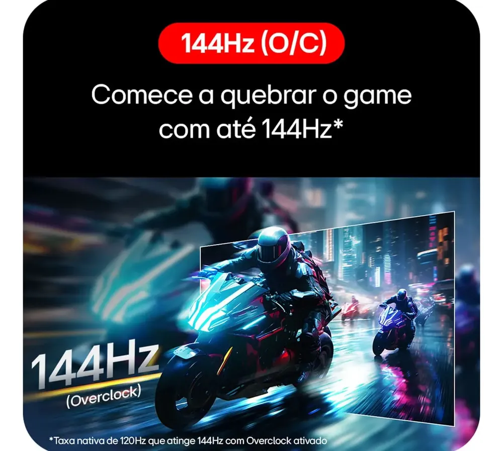 Monitor LG Ultragear 27g411a-b 27 ,fhd, 144hz, 1ms (mbr), Nvidia G-sync, Amd Freesync, Hdr10 Preto 127/220v