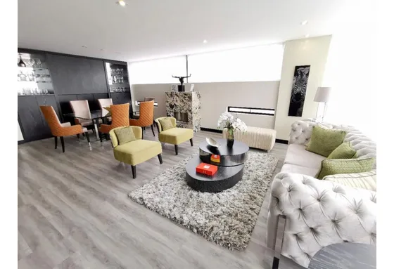 Hermoso Apartamento Amoblado En Venta - Sector Santa Barbara
