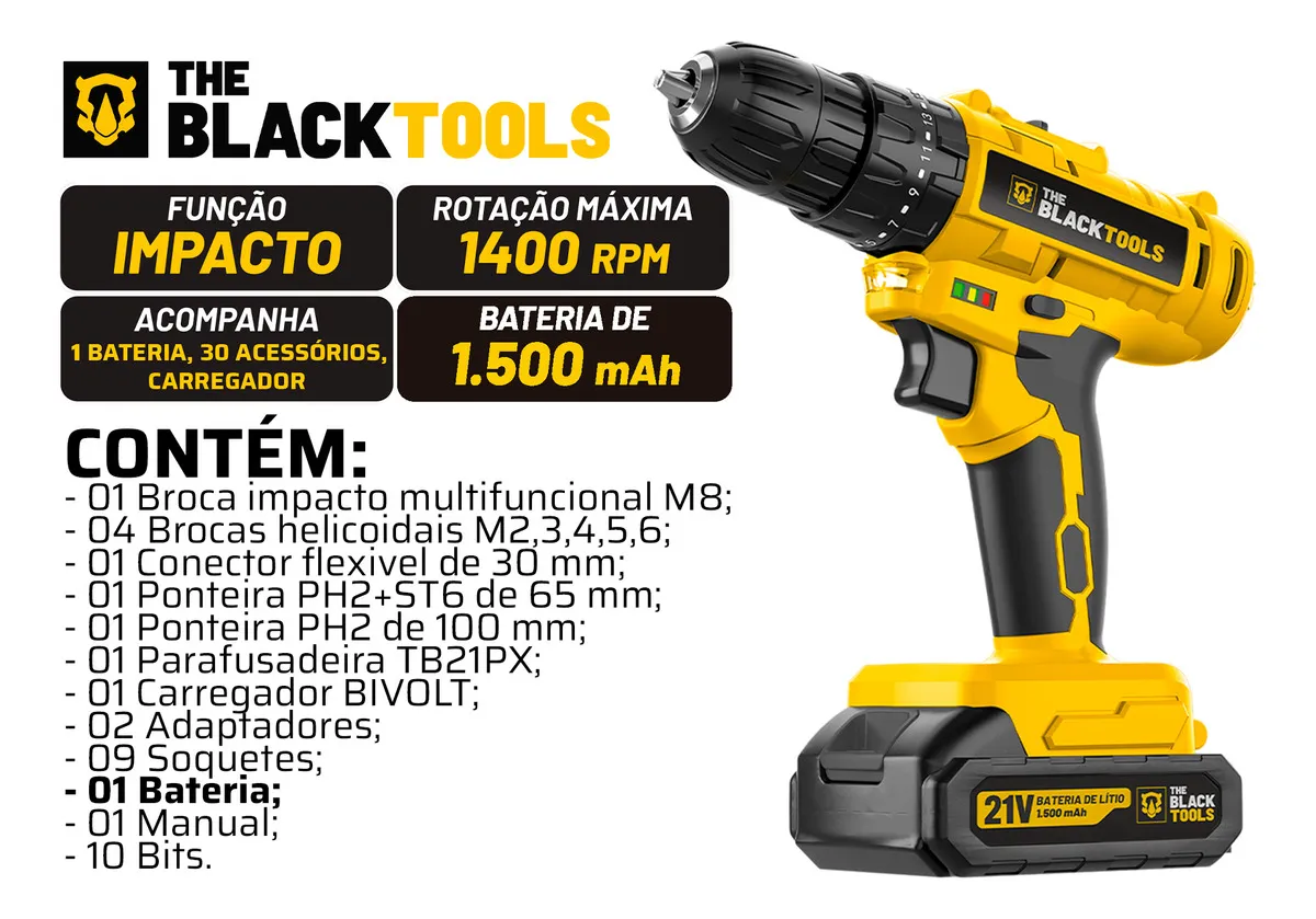 The Black Tools maleta