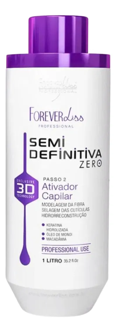 Progressiva Semi-Definitiva Forever Liss Zero Kit 2x1L