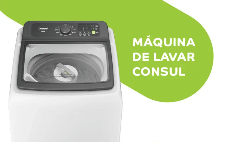 Máquina De Lavar Cwn13ab 13kg Branca Consul Cor Branco - Imagem 4