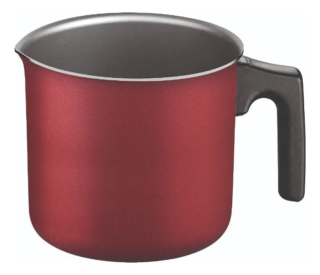 Jogo Panelas 12 Peças Antiaderente Alumínio Turim Tramontina Cor Vermelho