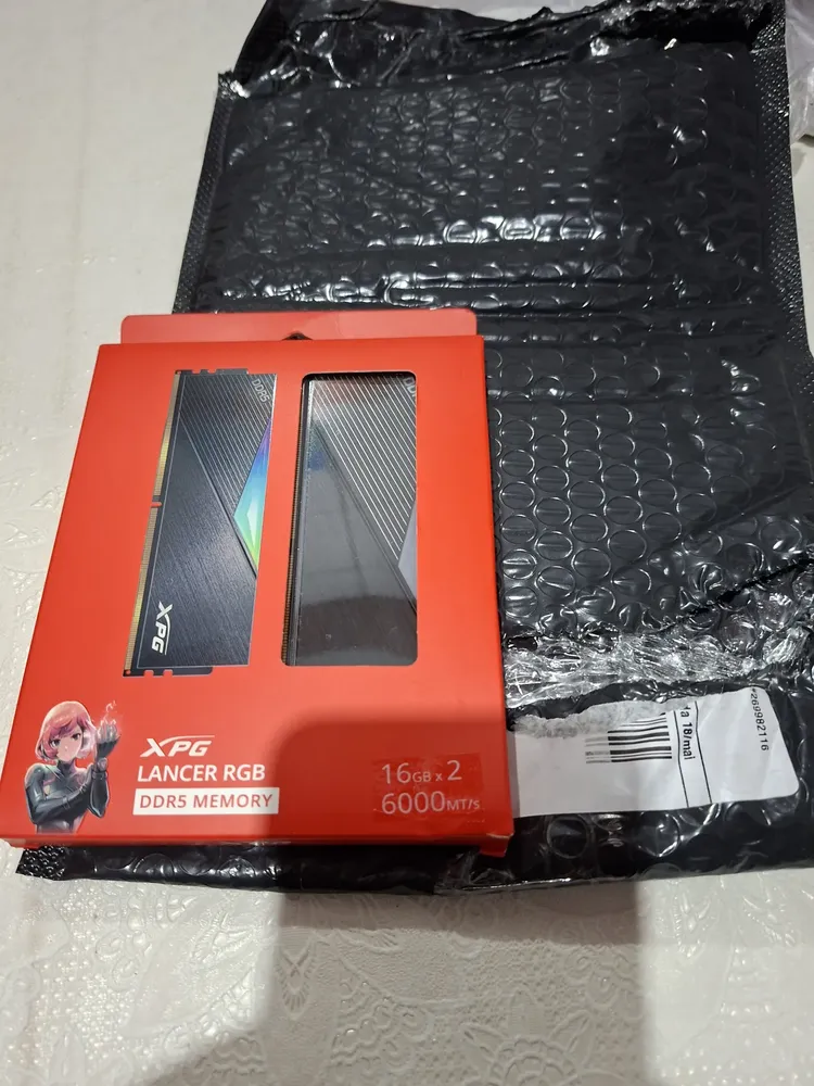 Memória Xpg Lancer 2x16GB Ddr5 6000mhz CL30 Ax5u6000c3016g-dclarbk
