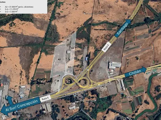 Venta - Chillán Viejo - Terreno Industrial - Lote A2