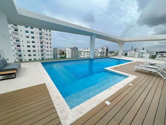Bella Vista, Apartamento Amueblado De Manera Muy Completa Con Hermosa Vista.