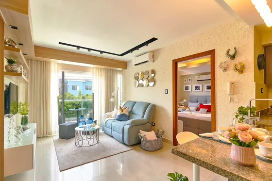 Invierte Hoy, Apartamento 1hab Amueblado Ideal Para Vivir O Invertir A Una Esquina Del Malecon Y Alado Del Nuevo Plaza De Murales Cual Tendra Un Supermercado Nacional  En Gazcue