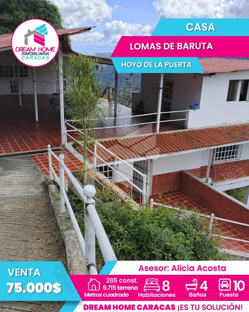Casa En Venta En Hoyo De La Puerta - Lomas De Baruta