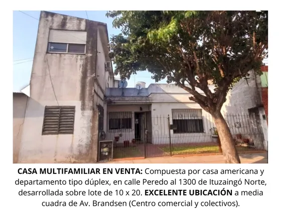 Casa Multifamiliar - Vende Dueño Directo