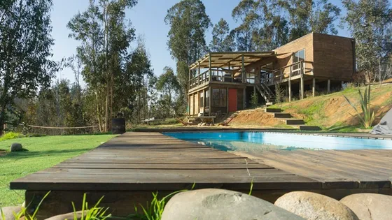 Cómoda Casa En Parcela Con Vista Espectacular