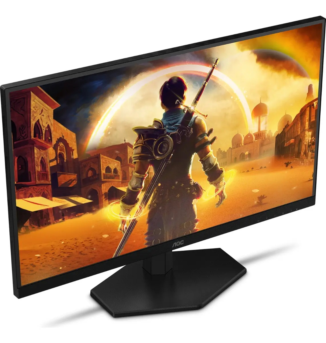 Monitor Gamer Aoc Agon G42 27  200hz 0,3ms Ips 27g42he Preto 127/220v