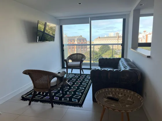 Venta 2 Ambientes Con Vista Panoramica Y Cochera - Edificio Noveccento -  Plaza Colon Mar Del Plata