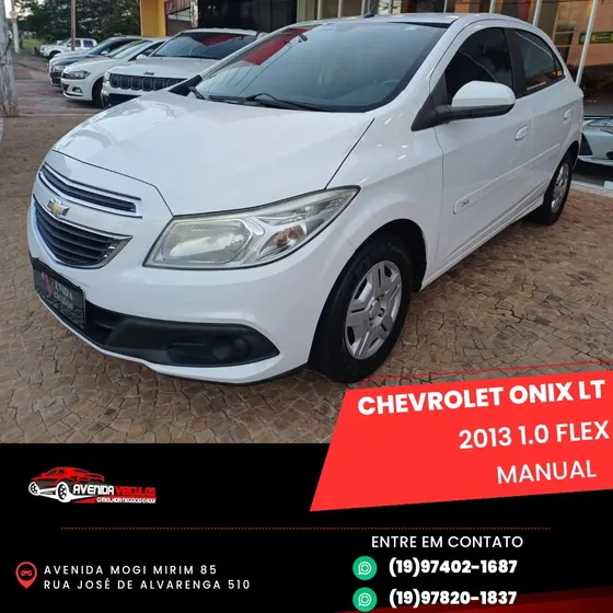 Chevrolet Onix 1.0 Mpfi Lt 8v Flex 4p Manual