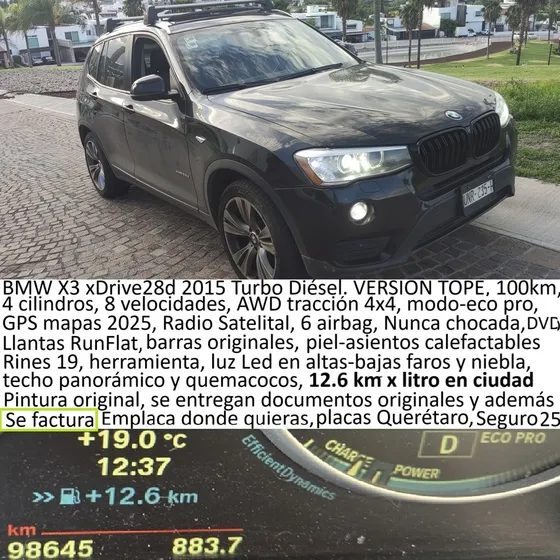 Bmw X3 2.0 Xdrive28d X Line At