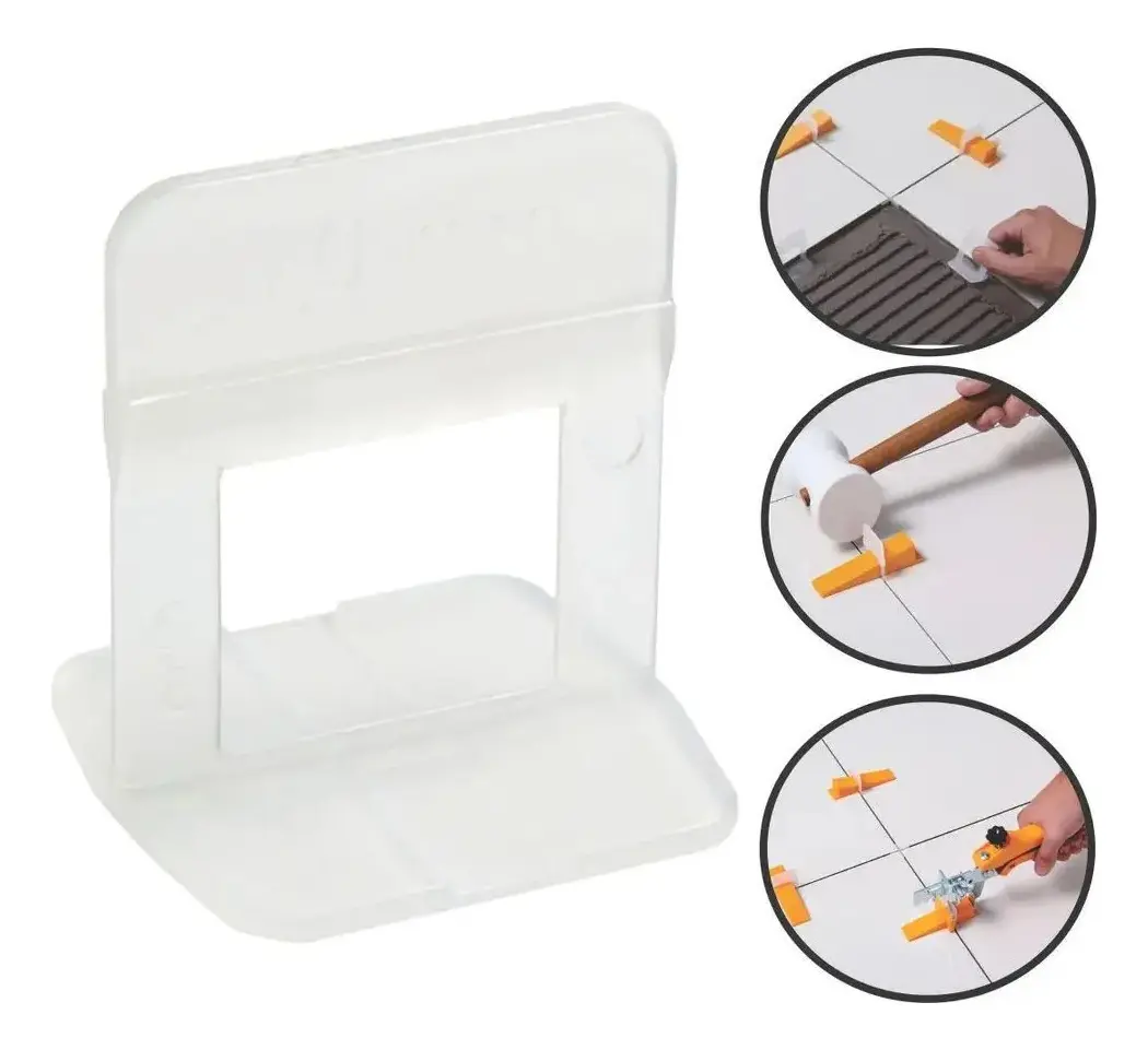 Kit 500 Espaçadores Niveladores 2mm para Porcelanato (MFL)