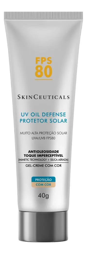 Protetor Solar Skinceuticals Uv Oil Defense Com Cor Fps 80