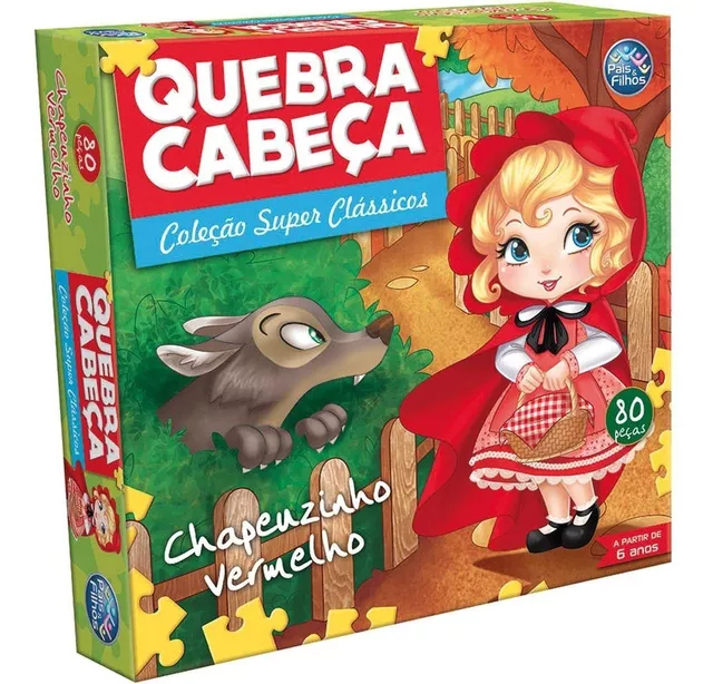 Quebra Cabeça Infantil A Bela e A Fera Puzzle Jogo Educativo 80