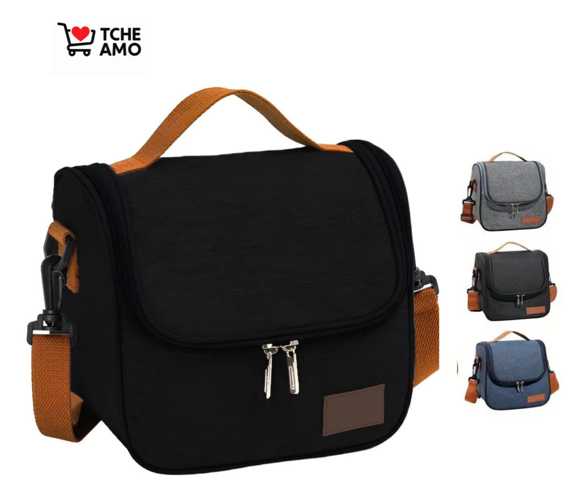 Bolsa Isotérmica Térmica Lancheira Marmita Sacola Para Academia Trabalho Escola E Passeios...