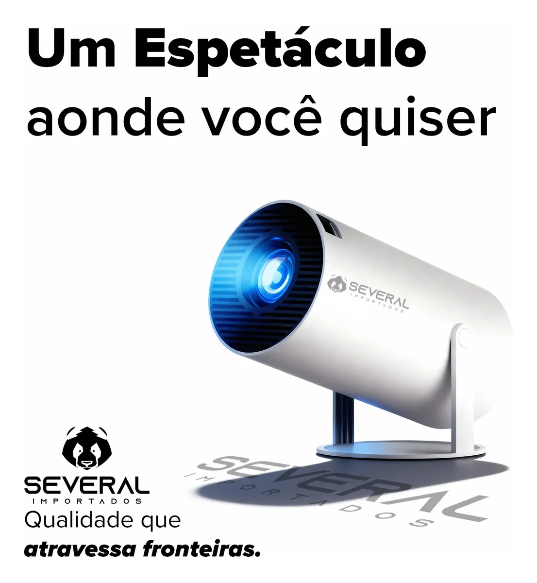 Conexões HDMI e USB Projetor HY300