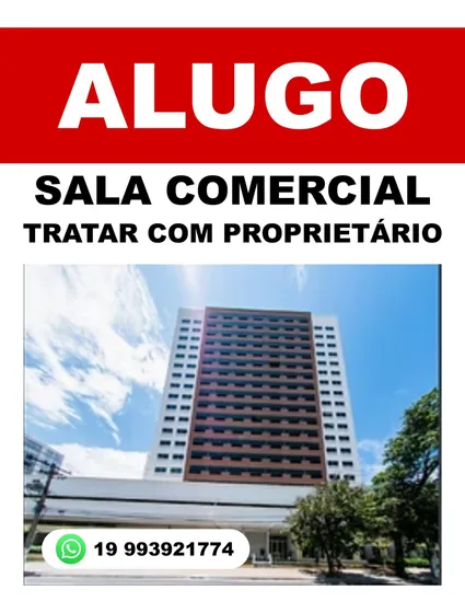 Sala Comercial Para Alugar Direto Com Proprietário Campinas 34m² A/c  Vaga Coberta Wc