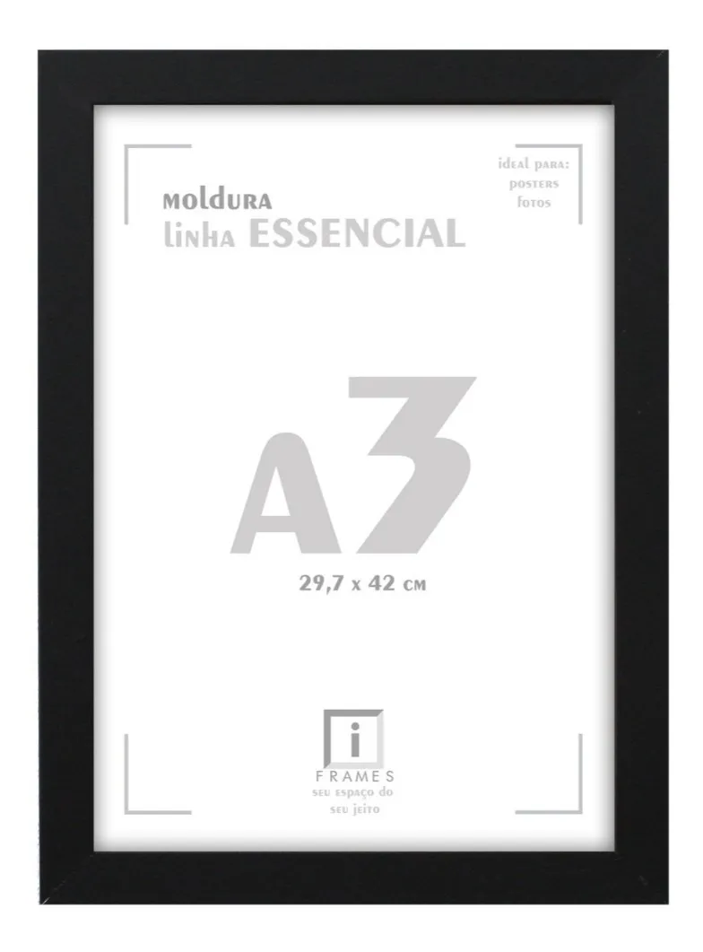 Fotografia do produto Moldura Quadro A3 30x42