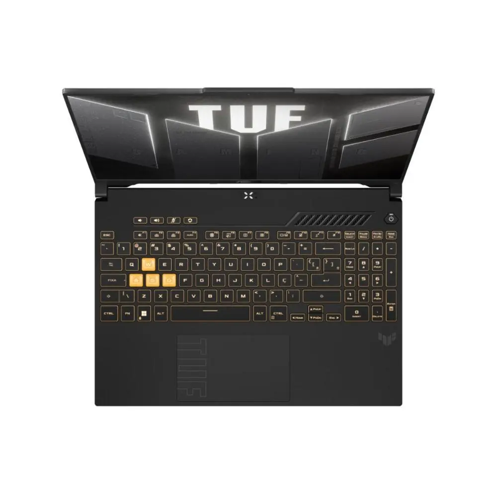 Notebook Asus Tuf Gaming F16 Fx607vj Nvidia Rtx 3050 Intel Core 5 210h 16gb Ram 512gb Ssd Linux Keepos Tela 16 Nível Ips 144hz Cinza - Rl015