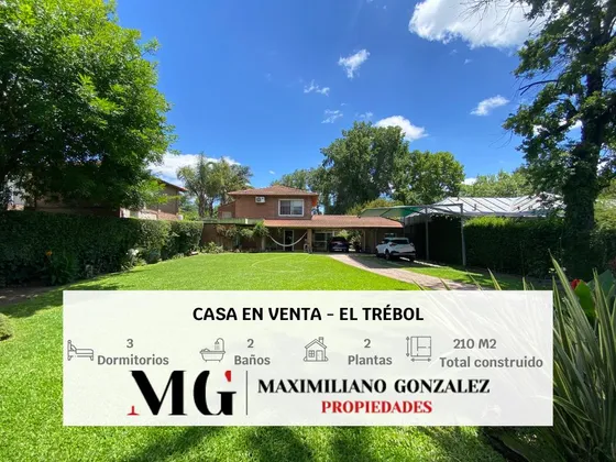 Casa En Venta, 6 Ambientes - El Trébol
