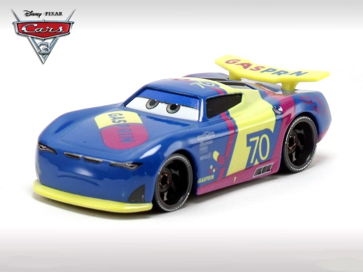 Disney Cars 3 Richie Gunzit Gasprin 70 Next Generation Frete Grátis