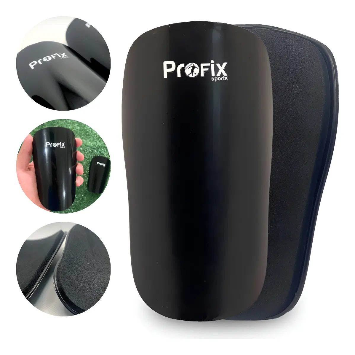 Caneleira de Futebol Infantil Profix Preta