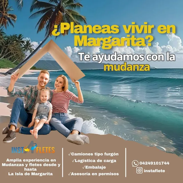 Mudanzas Y Envíos Desde  Margarita A Toda Vzla