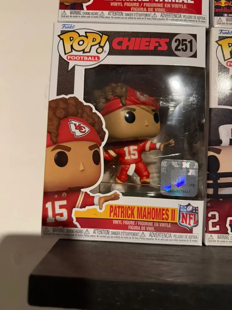 Funko Pop Patrick Mahomes Ii #251 Nfl Kansas City Chiefs | Meses