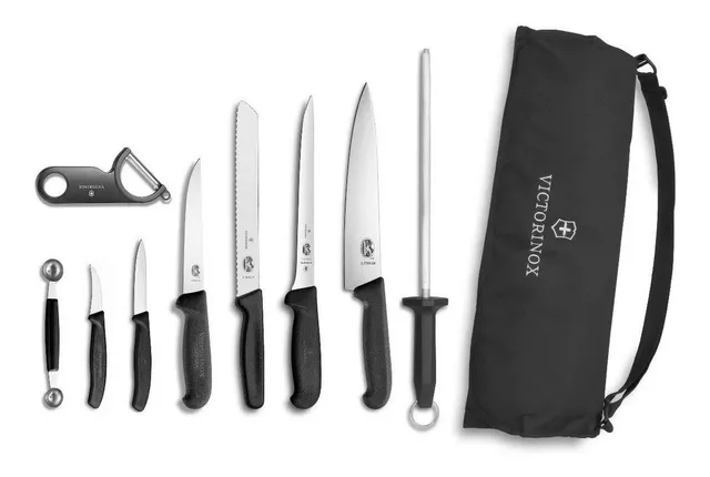 Cuchillo de cocina 10 negro Victorinox