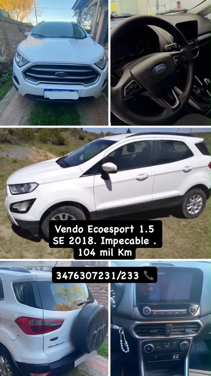 Ford Ecosport 1.5 D SE 100 hp 4x2