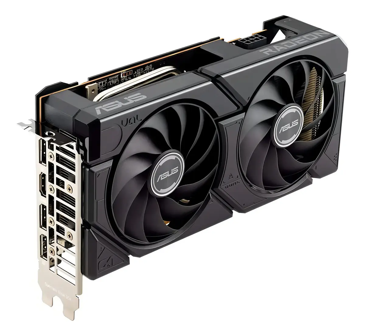 Placa De Vídeo Asus Dual Amd Radeon Rx 7600 Evo Oc Edition, 8gb, Gddr6, Fsr, Ray Tracing