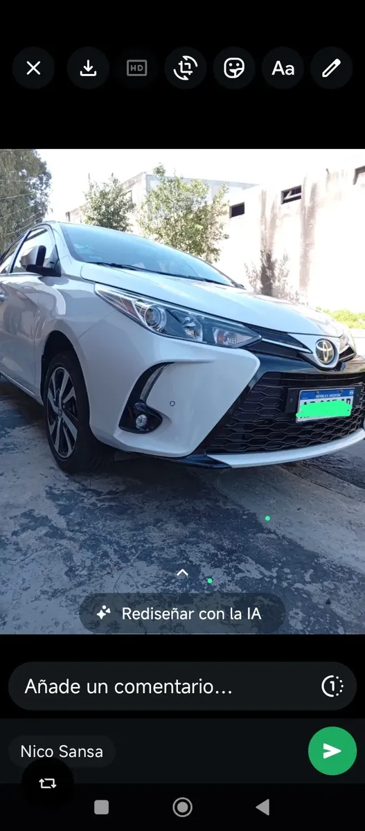 Toyota Yaris 1.5 107Cv Xls Pack Cvt Sedan