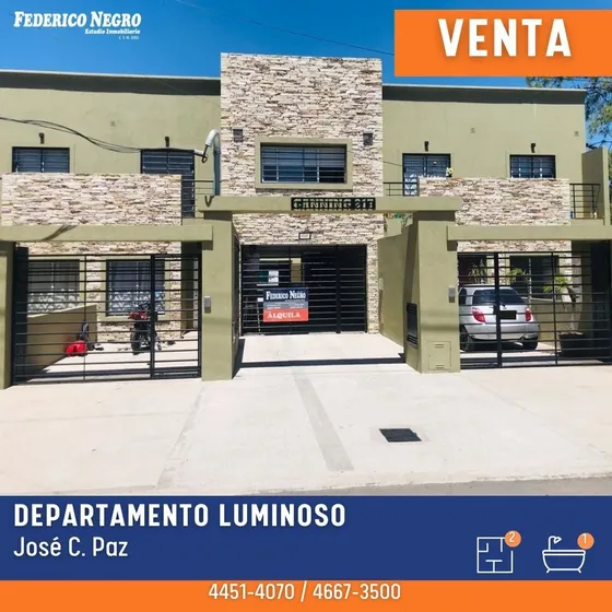 Departamento En Venta En José C Paz