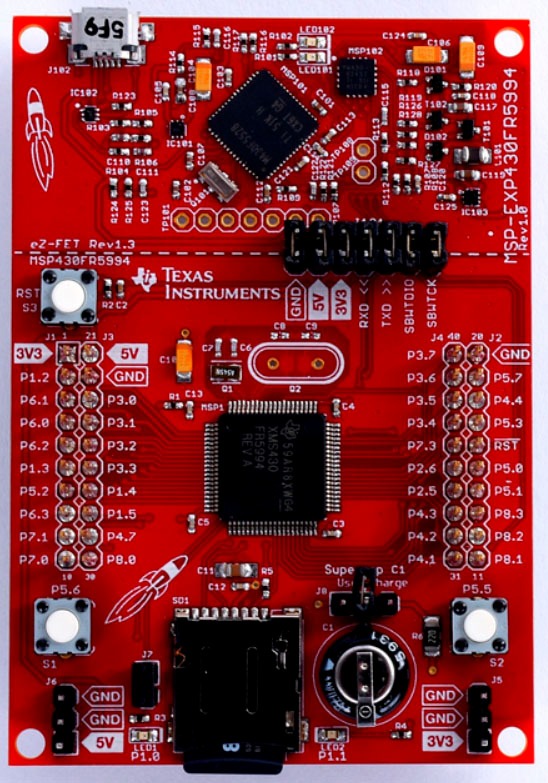 Launchpad Mspexp430fr5994 Texas Instruments Mercado Libre