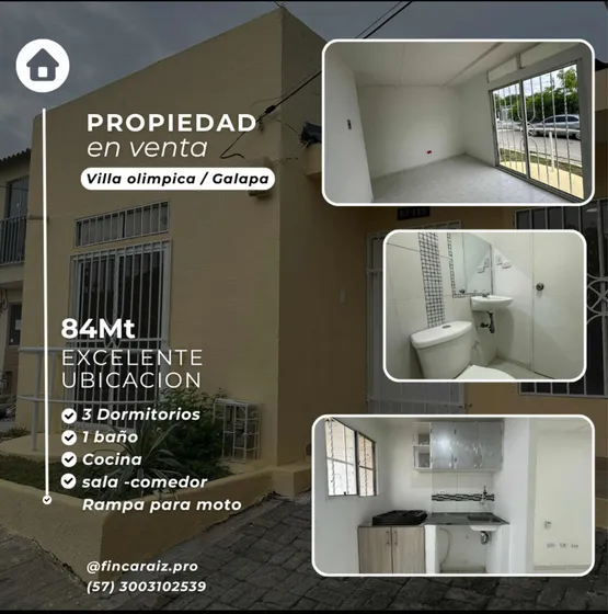 Casa Villa Olímpica - Galapa De Oportunidad