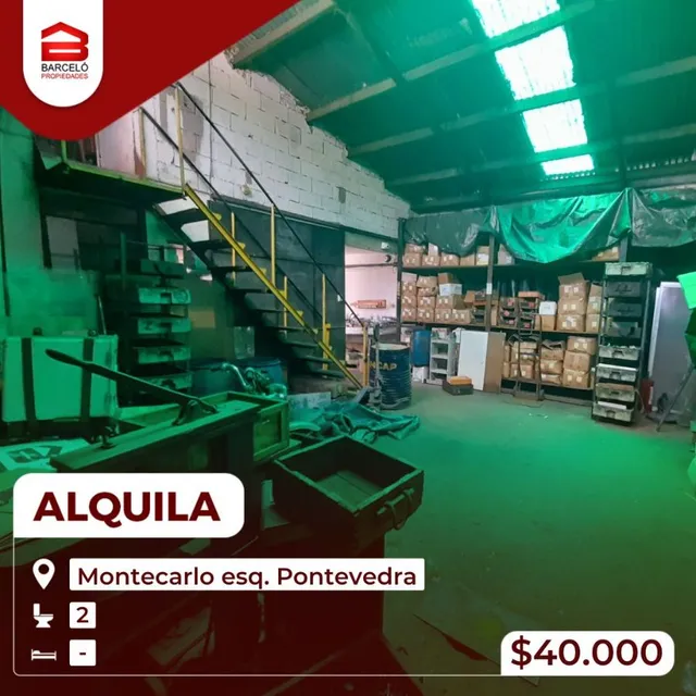 Local Interno De 150m2 En Montecarlo Esq. Acrópolis Jardines Hipodromo $40000