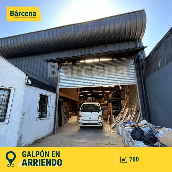 Arrienda Amplio Galpón Con Oficinas, Concepción.