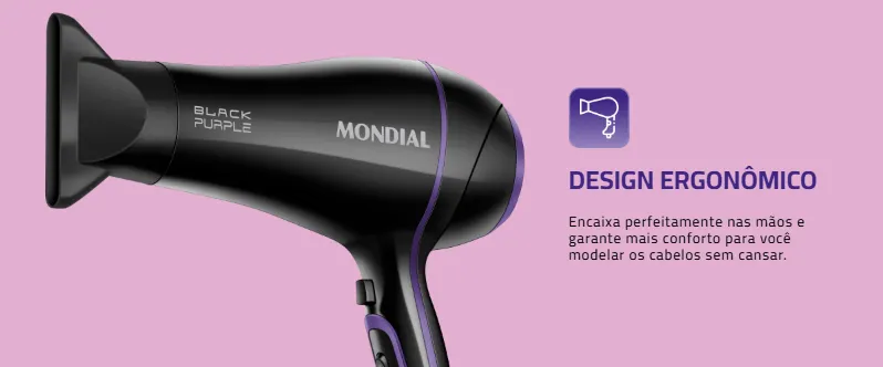 Secador de Cabelos, Mondial, 2000W - SCN-01 - Imagem 3