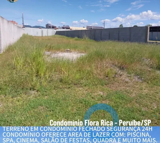 Terreno Em Condomínio Fechado Praia De Peruibe Sp 