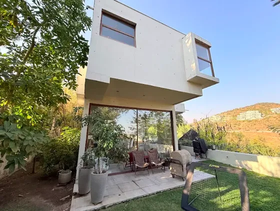Casa Amoblada Con Vista Panorámica Espectacular En Lo Curro