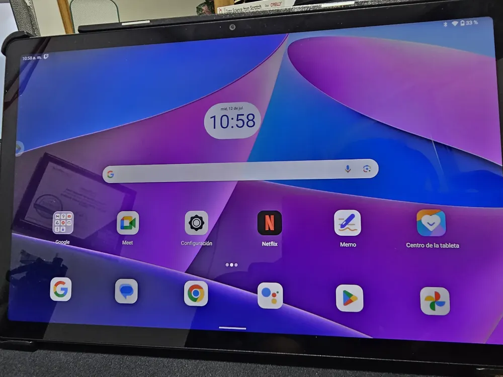 Tablet Lenovo Xiaoxin pad 2022 P11 128GB azul 6GB de memória RAM e