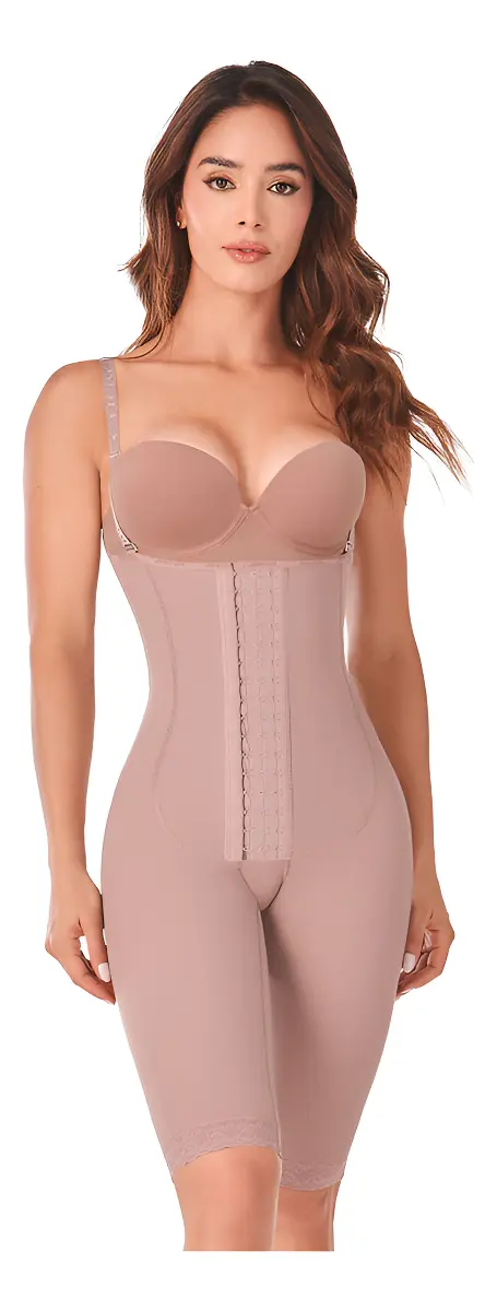 Faja Reductora A La Rodilla Ann Chery Comfort 5147 Isabella Color Cocoa Talla G/36