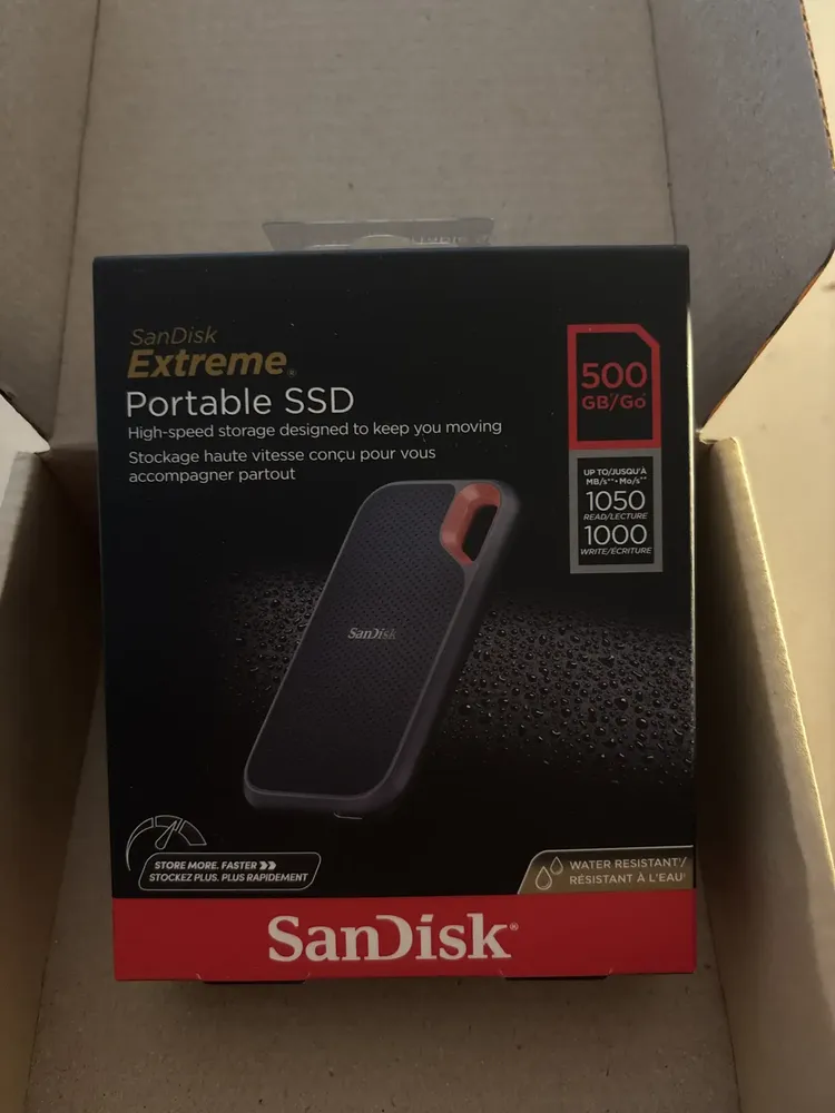 externo SanDisk Extreme SDSSDE61-500G-G25 500GB preto | MercadoLivre